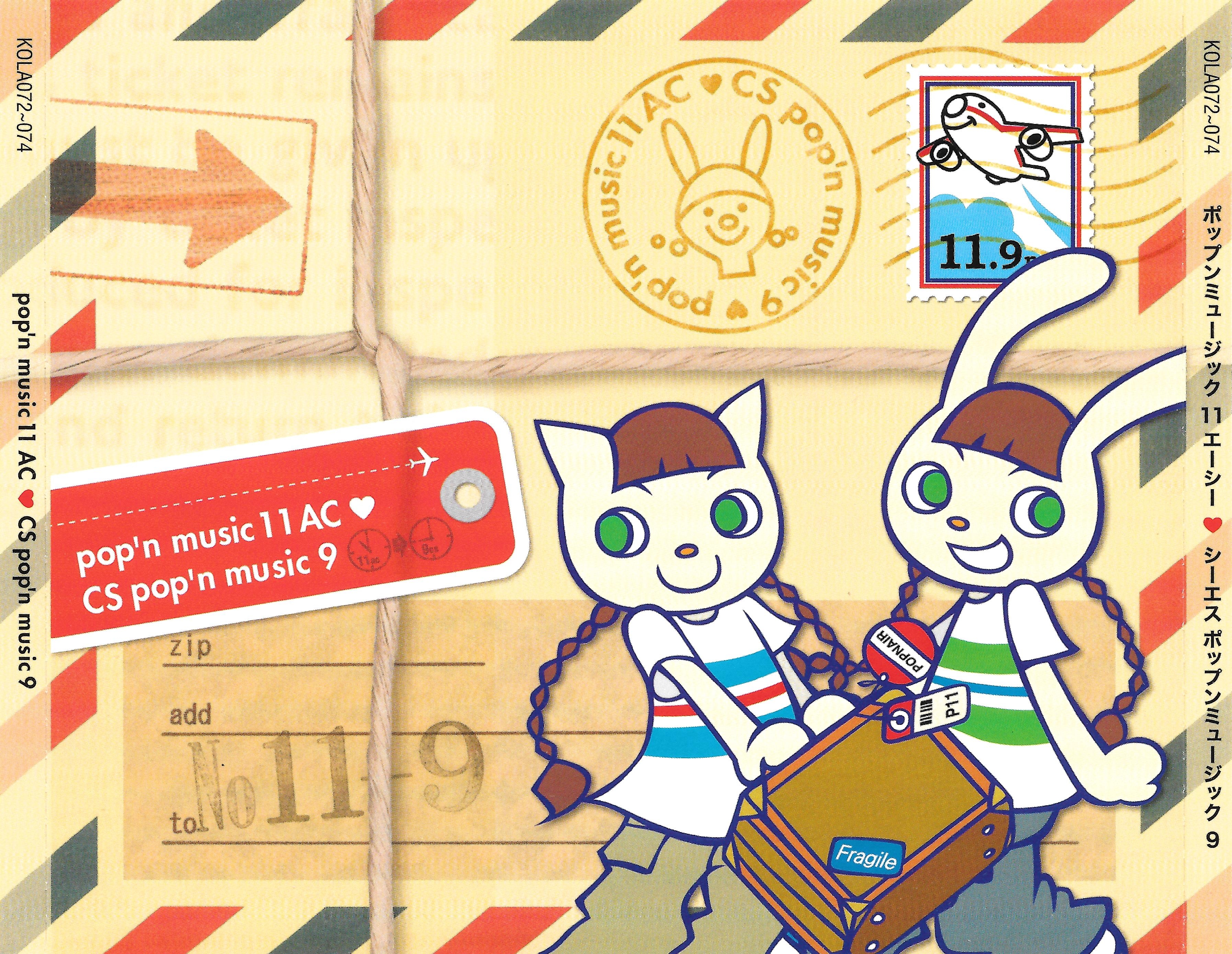 pop'n music 11 AC ♥ CS pop'n music 9 (2004) MP3 - Download
